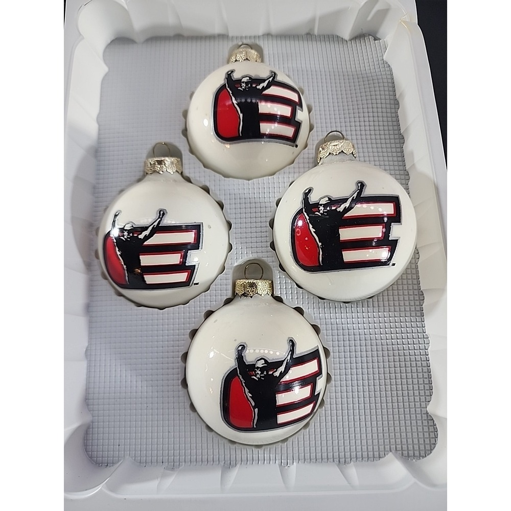 Dale‎ Earnhardt NASCAR Four Christmas Ornaments New In Box - 2003 - .